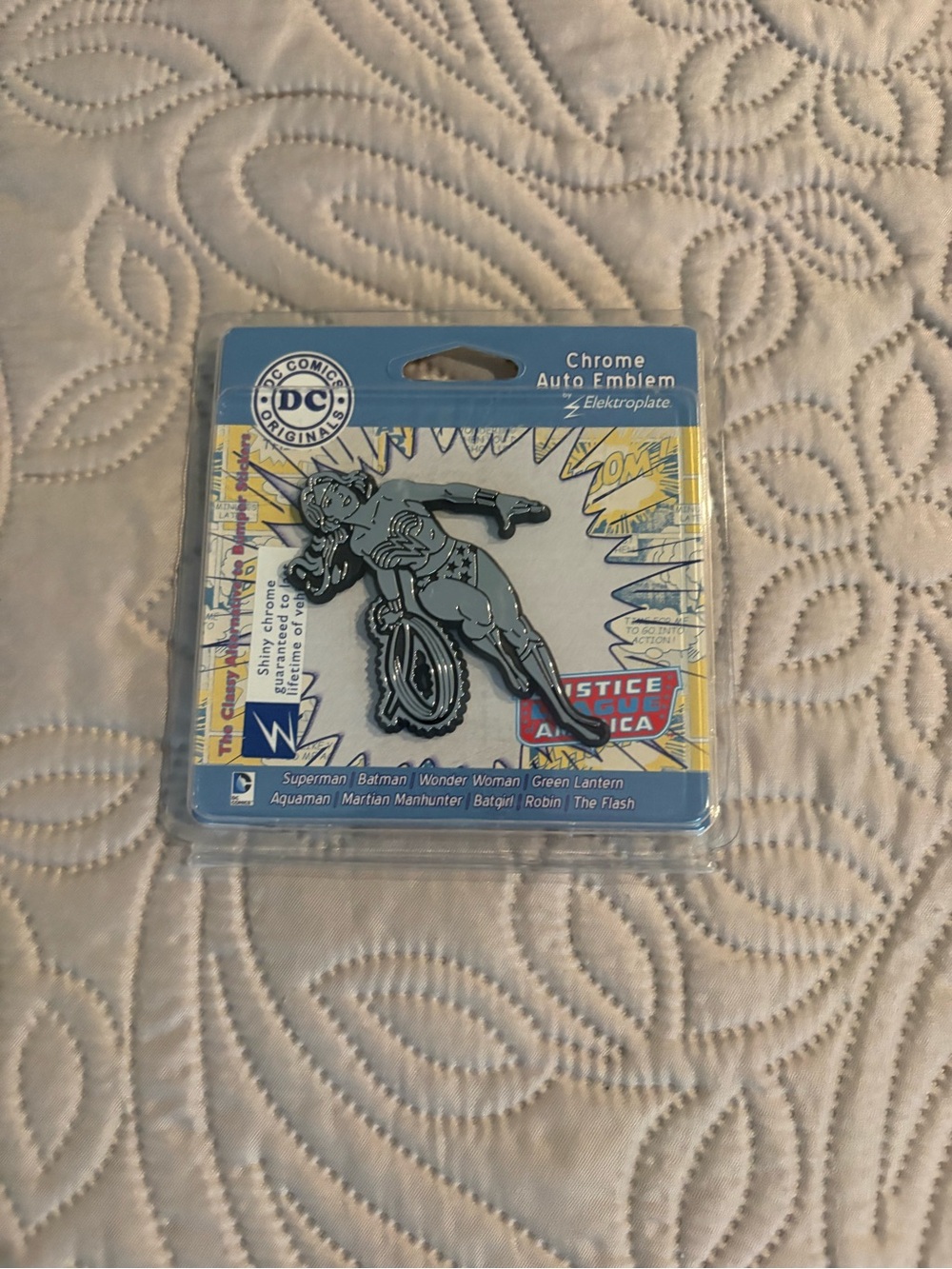 DC Comics Wonder Woman Chrome Auto Emblem